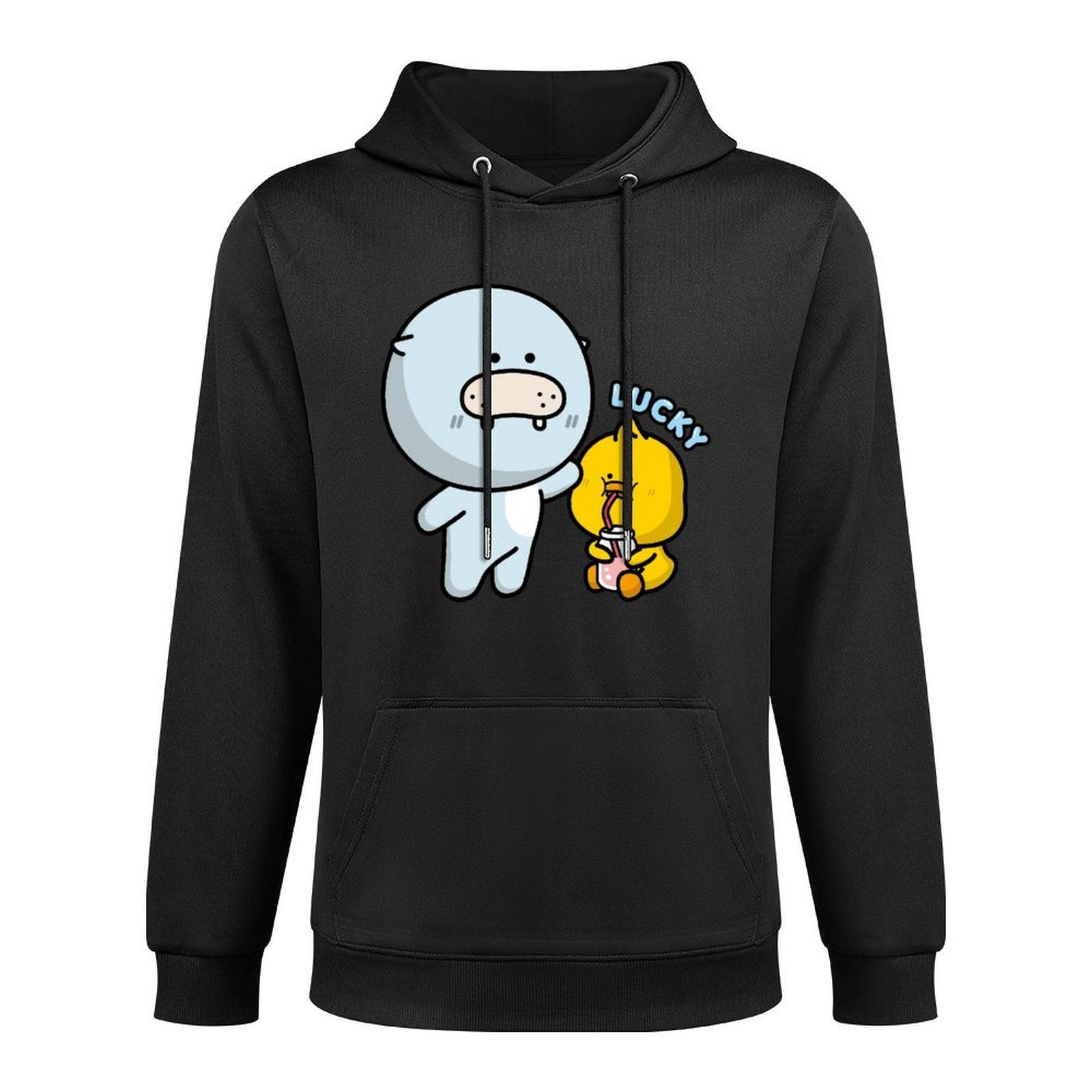 100% Cotton Breathable Front Graphic Hoodies